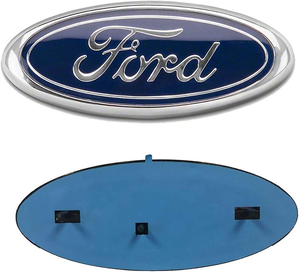 Pink & Silver Ford Oval Emblem – 9 Inch, Grille & Tailgate Badge (2004-2016) – Glossy Bronze