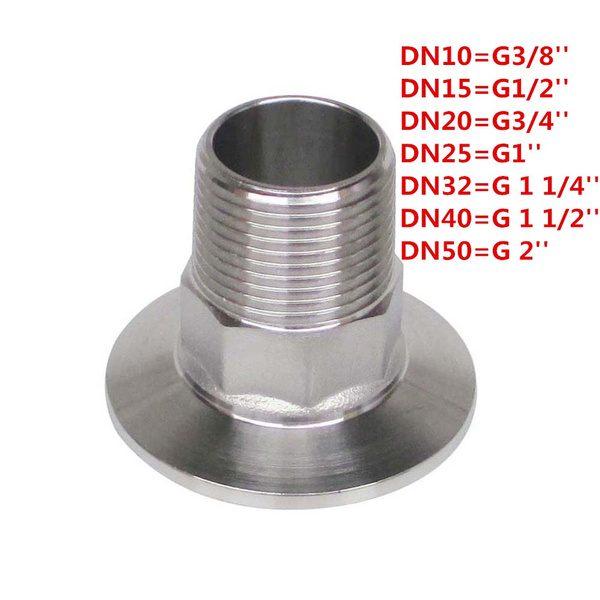 1/2" NPT FEMALE PIPE CONVERTER #WH150-050F Details about   STAINLESS ADAPTER 1 1/2" TRI CLAMP 