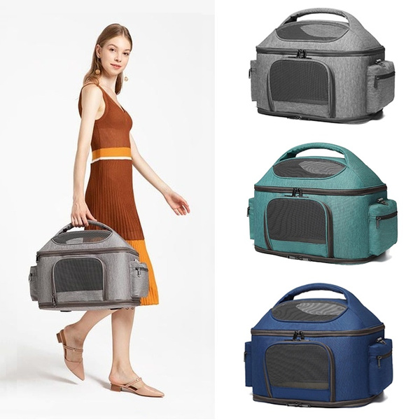 Pet Carrier Airline Approved, SoftSided Pet Travel Bag for Cats with