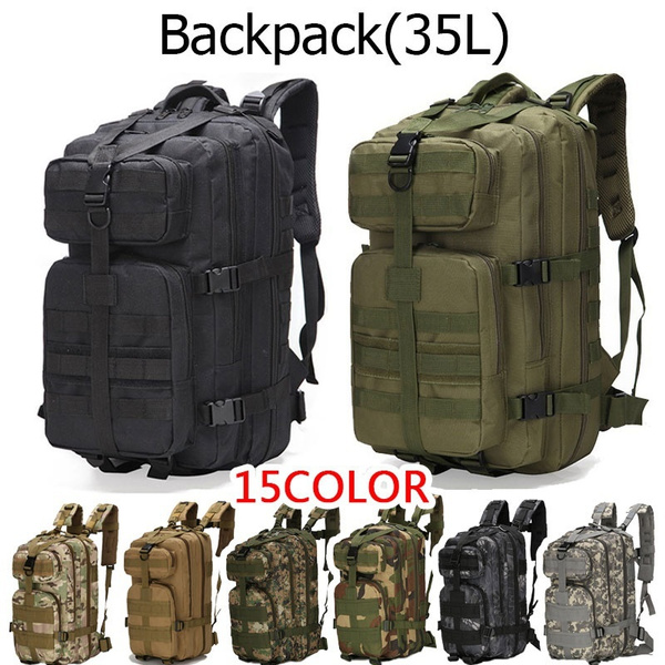 Tactical Backpack Outdoor Rucksacks Military Camping Hiking Trekking Hunting Bag