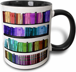 tea cup, rainbow, Colorful, ceramicmug