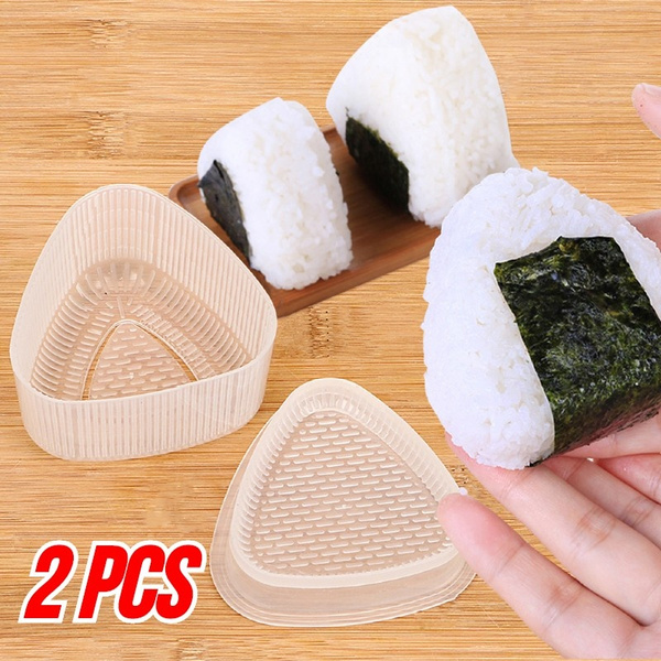 Rice Ball Box Mould,Creative DIY Japan Kitchen Tool Triangle Sushi Mold Rice Ball Mold-random color