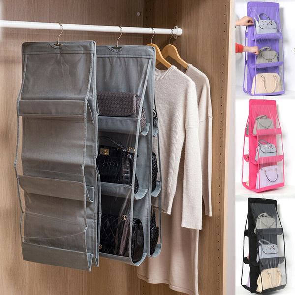 Closet discount bag hanger