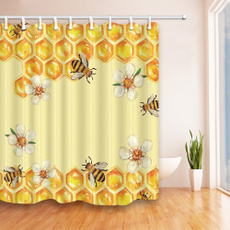 honey, Polyester, Flowers, Waterproof
