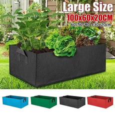 Box, gardenbed, Plants, Garden