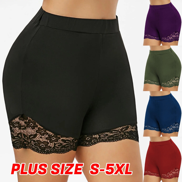 Short leggings outlet with lace