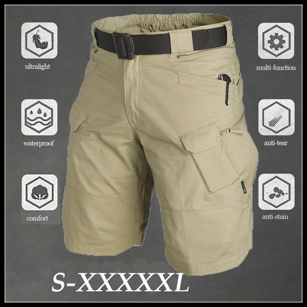 Realdo Mens Tactical Work Hiking Shorts Quick Dry Cargo Shorts Lightweight Outdoor Fishing Shorts with Multi-Pockets 