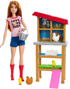And, Playsets, Barbie, doll