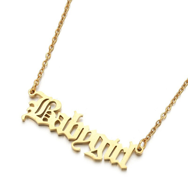 Choker Babygirl Charm Necklace For Girl 
