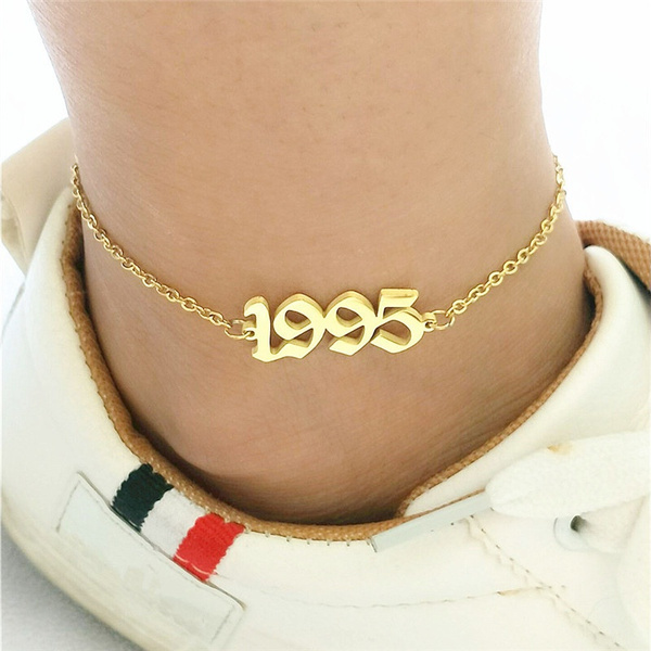 Year ankle deals bracelet