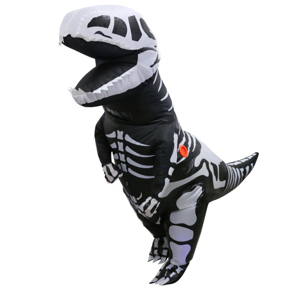 Kids Giant T-Rex Skeleton Inflatable Costume