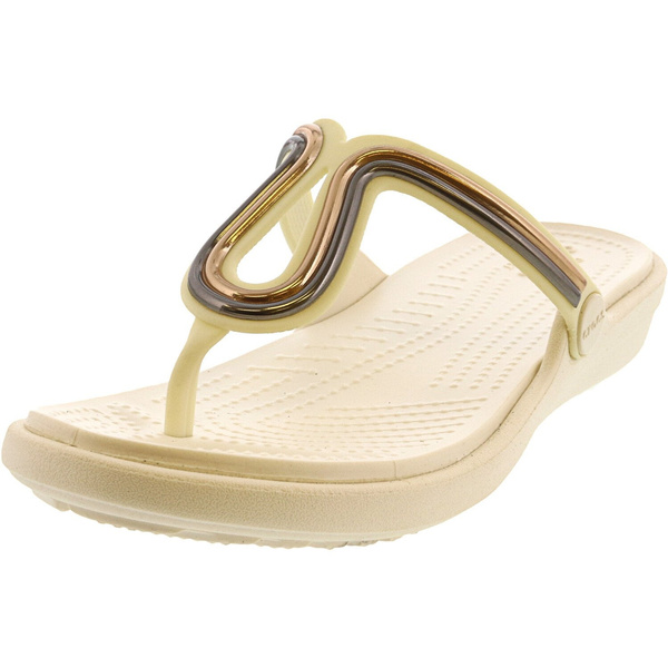 Crocs sanrah clearance metal block