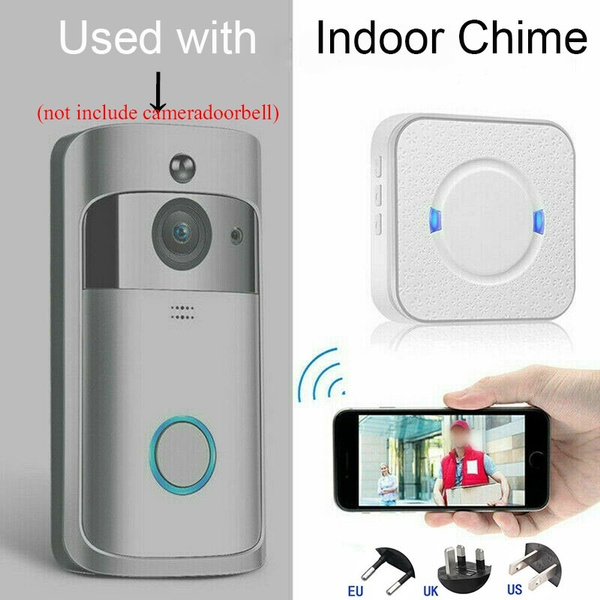 Doorbell Receiver For Smart Indoor Doorbell Wireless WiFi Door