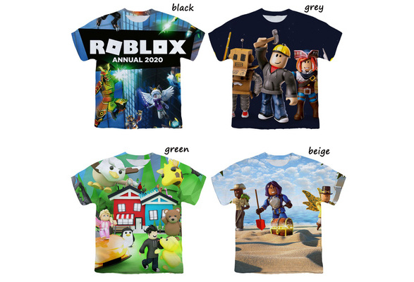 2020 Fashion Kids 3d T Shirt Print Roblox Funny Boys And Girls Short Sleeve Casual Round Neck Tees Wish - roblox character funneh merch