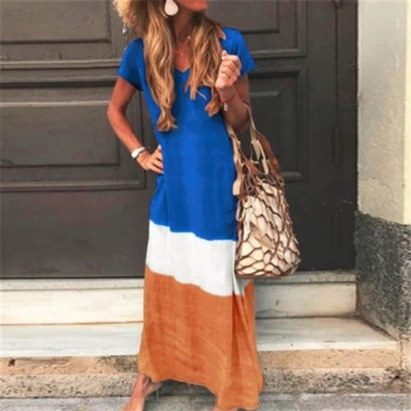 Dresses Printing Dress Slim Fit 