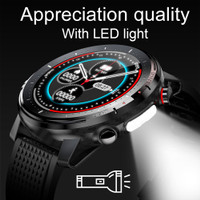 Smartwatch Ecg Heart Rate Ip68 Waterproof Music Control Led