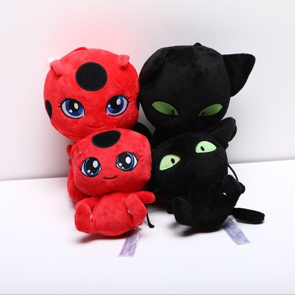 ladybug and cat noir plush toys