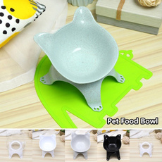 pet bowl, Necks, Pets, plasticcatfoodbowl