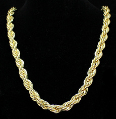 thickchain, classicstylish, Chain Necklace, goldplated