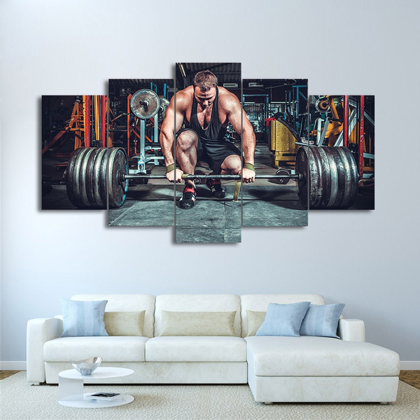 Bodybuilding Equipment Art: Canvas Prints, Frames & Posters