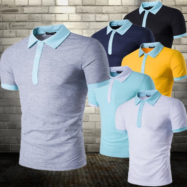 Summer Men's Clothing 2020 Summer New Men's Polo Shirt Men's Summer ...