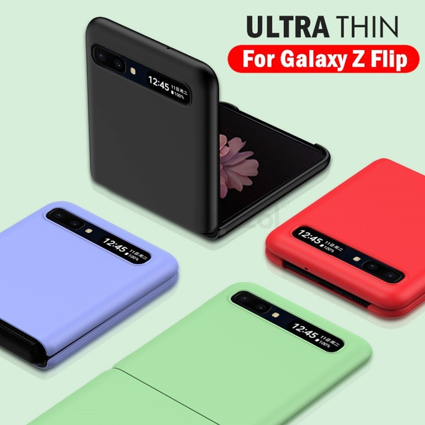 For Samsung Galaxy Z Flip Case Simple Fashion Slim Hard Pc Phone Cover Wish For Samsung Galaxy Z Flip Case Simple Fashion Slim Hard Pc Phone Cover Wish