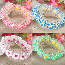 polymer, Flowers, Jewelry, Bangle