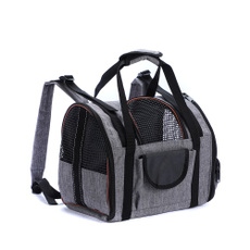 Gray, cat backpack, Pets, ventilateddesignbreathablepetcarrierbackpack