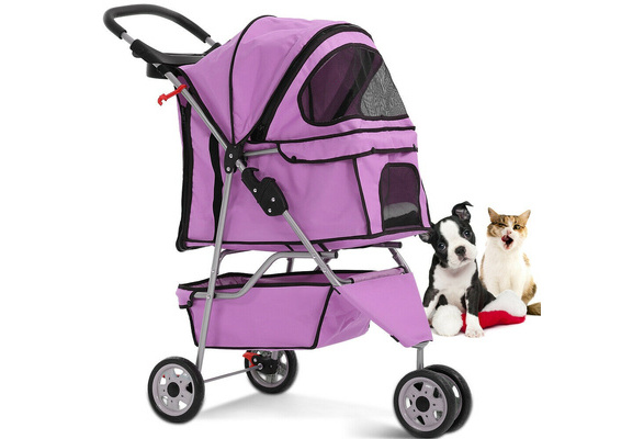 Pink dog outlet pram