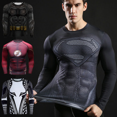 mensportswear, batmantshirt, Superhero, Sleeve