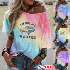 Summer, Fashion, letter print, Classics