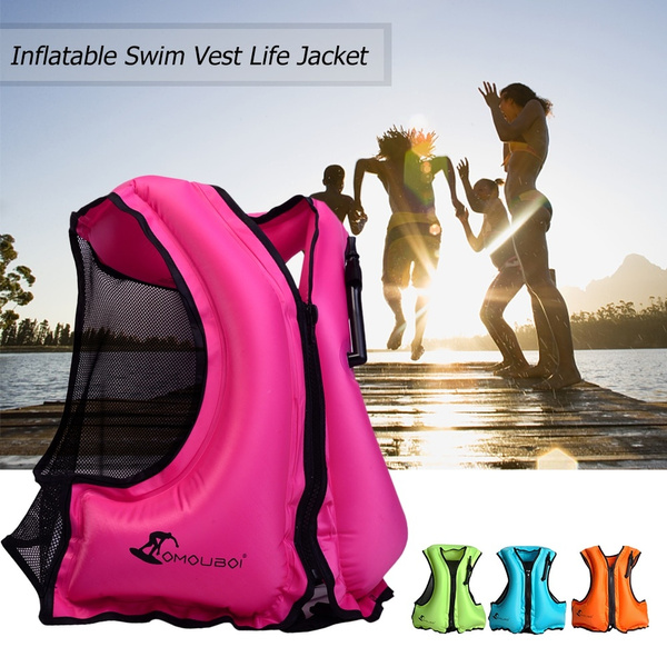 New Adult Life Vest Swim Vest Life Jacket for Snorkeling Floating