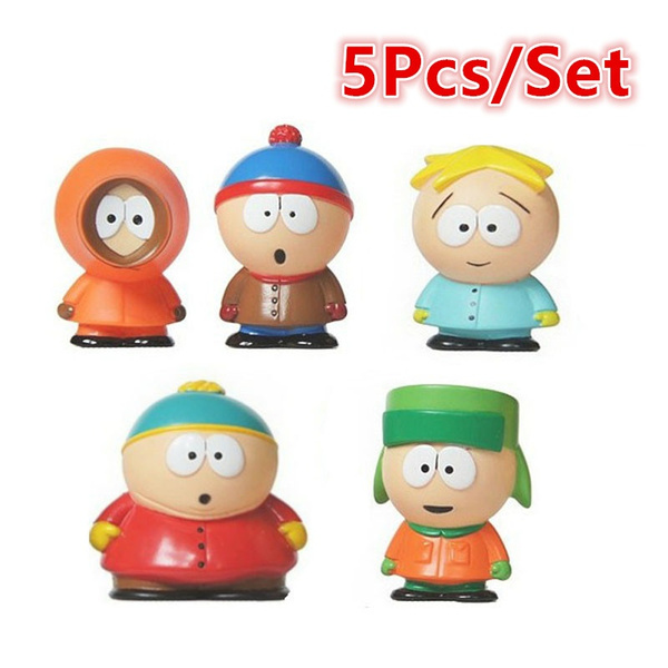 21PCS High Quality Classic Animation Southpark Stationery Pvc