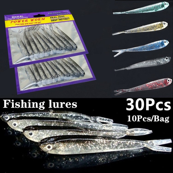  Fishing Lures - 10PCS/Bag Soft Lure Artificial Fishing