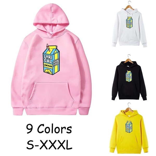 Lyrical Lemonade Print Hoodies Fashion Trending Unisex Pullover Hooded Sweatshirt