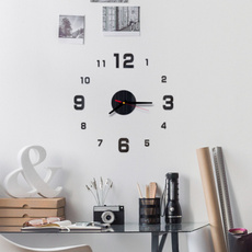 Home Decor, sport clock, Clock, Stickers