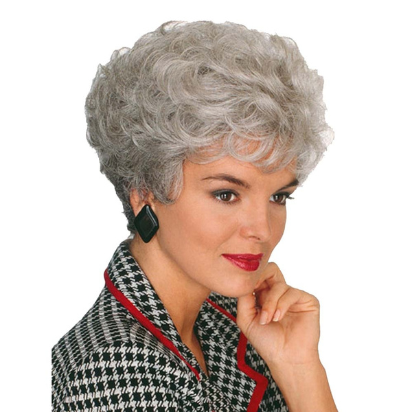 Ladies wigs clearance grey