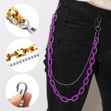 pantschain, punk necklace, Chain, pants
