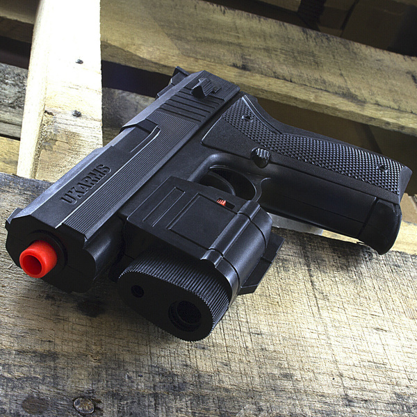 Spring Airsoft M1911 Hand Gun Pistol LED Light Laser Sight Air W/ 6mm BB BBS for sale online 