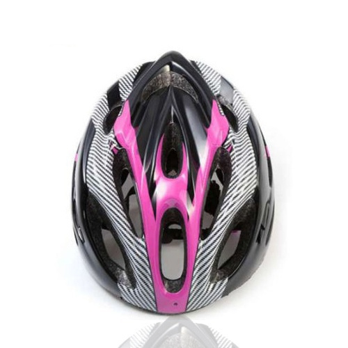 Unisex Adult Bicycle Helmet Mountain Bike Cycle Outdoor Safety Helmet with Lens 