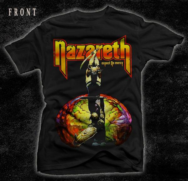 NAZARETH-Expect No Mercy-Deep Purple-Scorpions,T-shirt-SIZES: S to