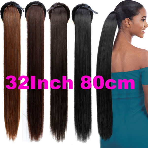 Ponytail extension shop 80 cm