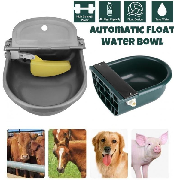 4L Stainless Livestocks Waterer Automatical Waterer Horse Cattle Goat Sheep Dog 