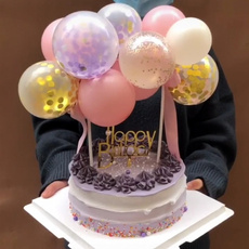 happybirthday, Mini, ballooncaketopper, decoration