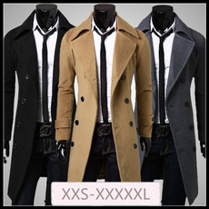 woolencoatmen, woolen, men coat, Plus Size