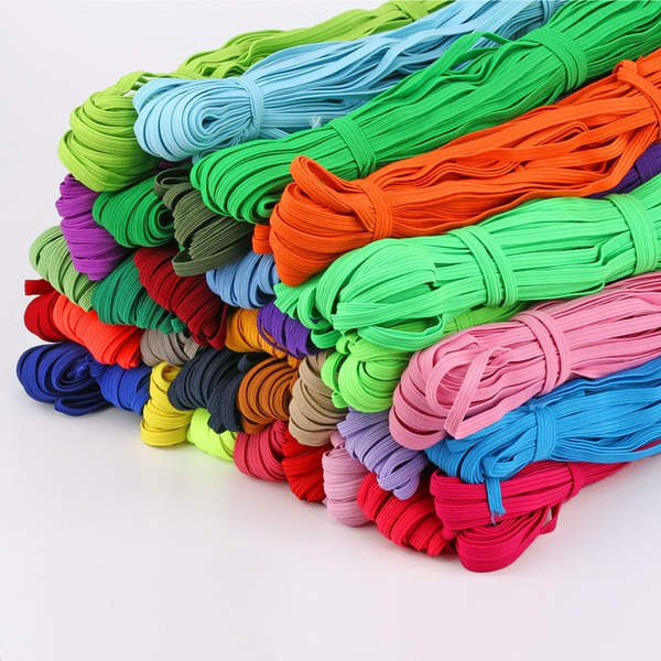 7 Yards 6mm High Elastic Cord Sewing Elastic Spandex Band Elastic