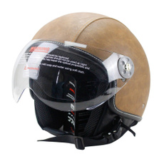 Helmet, leatherhelmet, cruiserscootertouring, motorcycle helmet