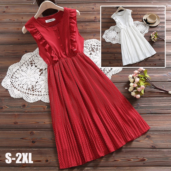 korean ruffle dress