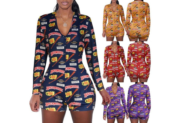 Backwoods Bodysuit Backwood Jumpsuit Onesie Pajamas For Women