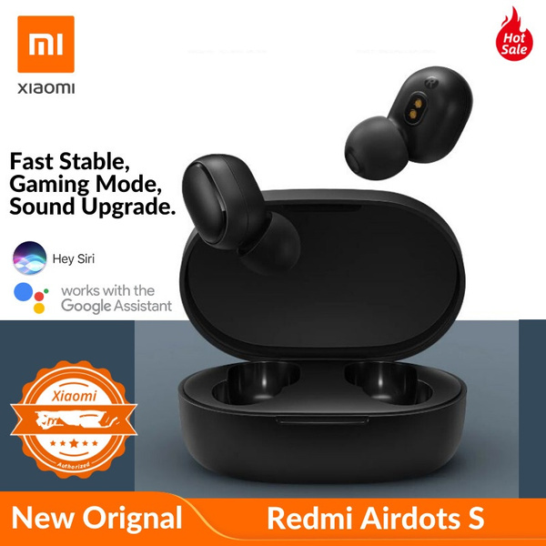 NEW Xiaomi Redmi AirDots S Bluetooth 5.0 True Wireless Earphones Auto Connect Earphone With Mic Gaming mode Voice Control